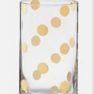 Kate Spade Lenox High Dot drinking glasses